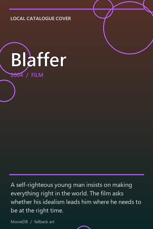 Blaffer poster
