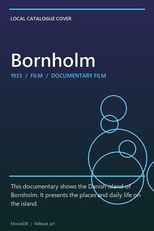 Bornholm poster