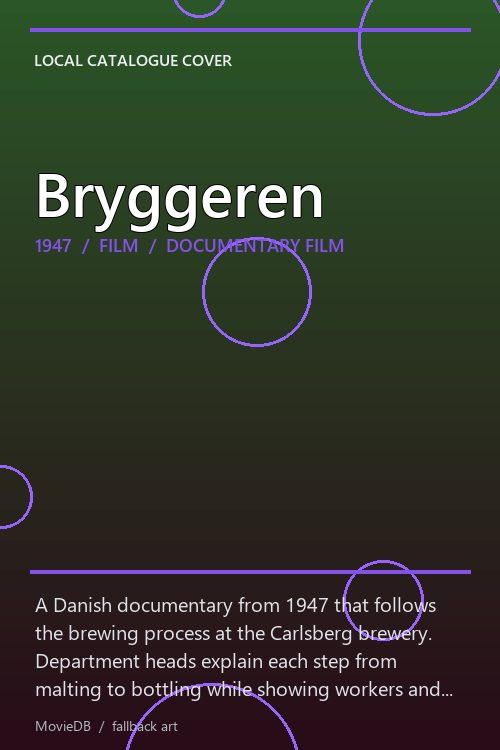 Bryggeren poster