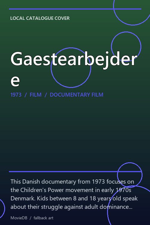 Gaestearbejdere poster