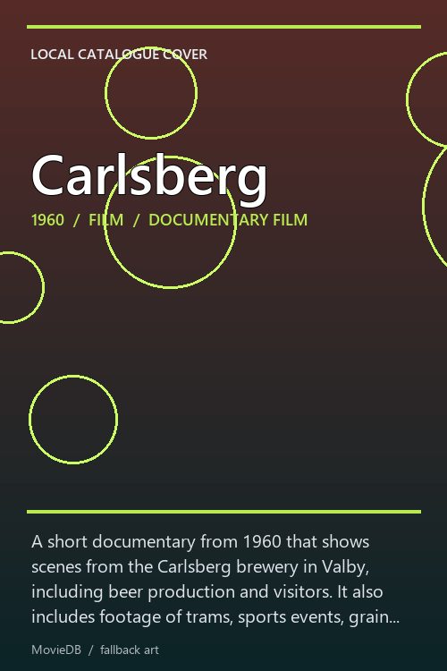Carlsberg poster