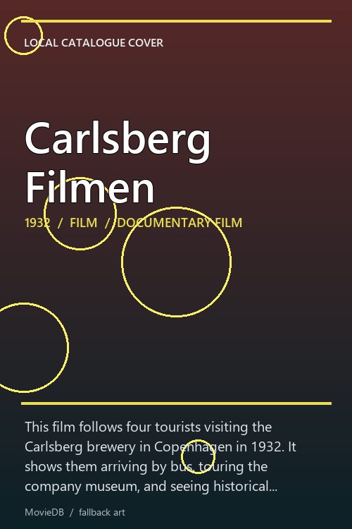 Carlsberg Filmen poster