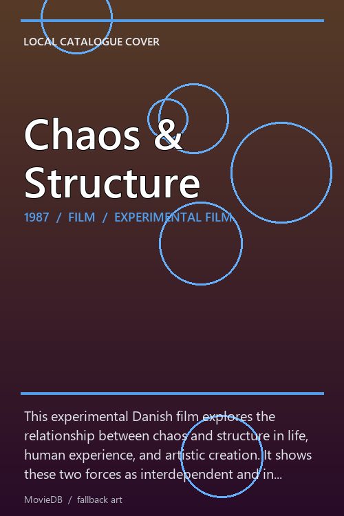 Chaos & Structure poster