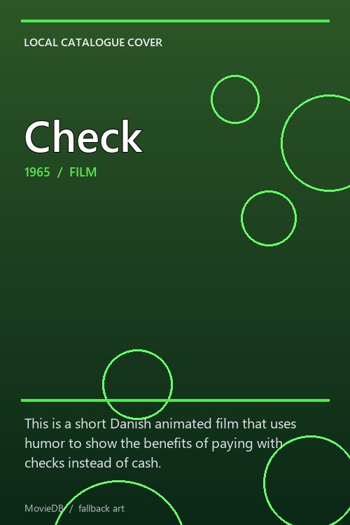 Check poster