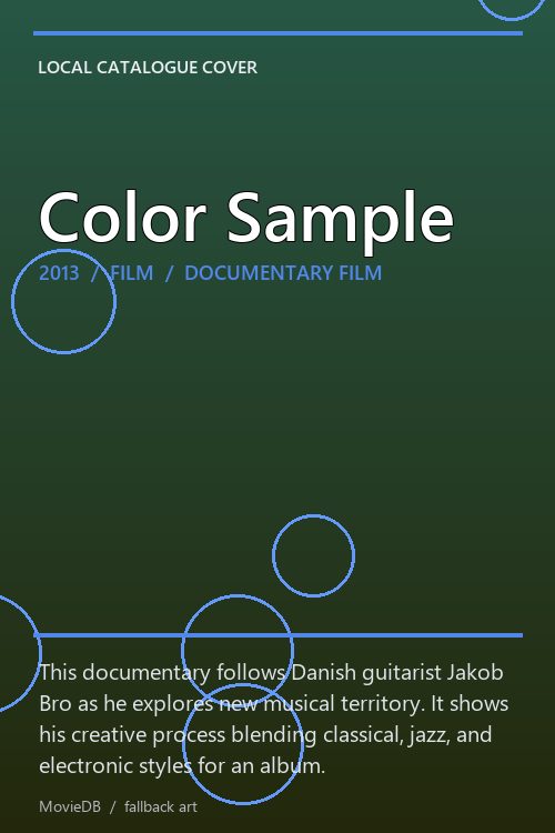 Color Sample poster