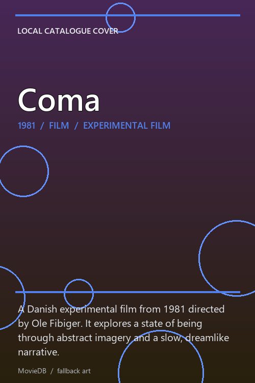 Coma poster