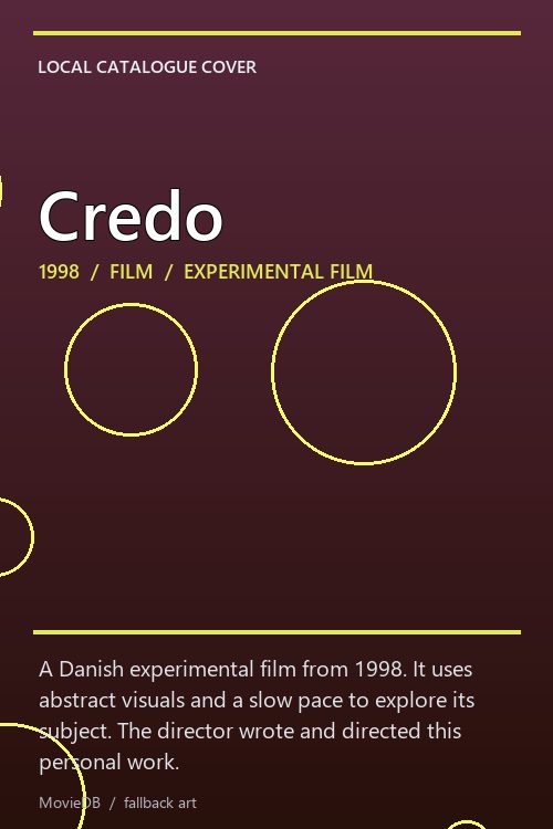 Credo poster