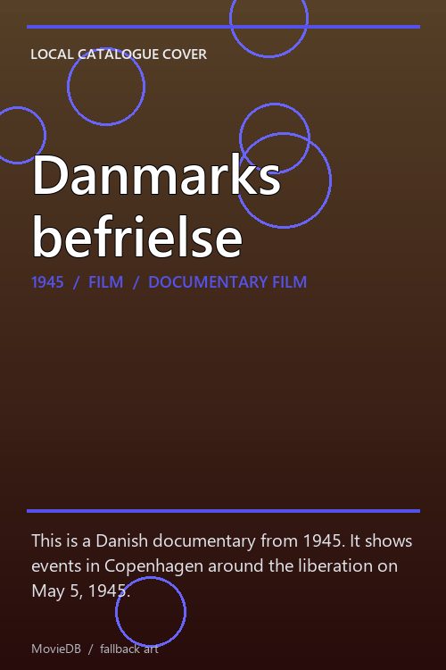 Danmarks befrielse poster
