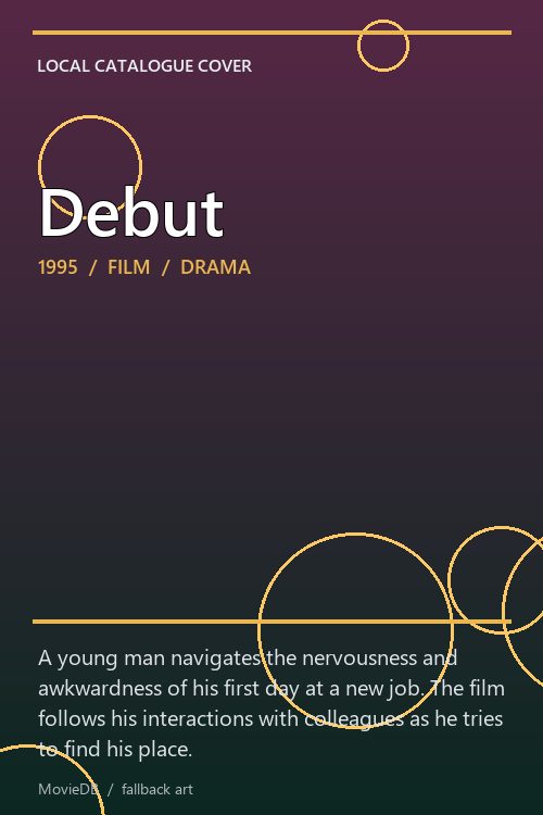 Debut poster