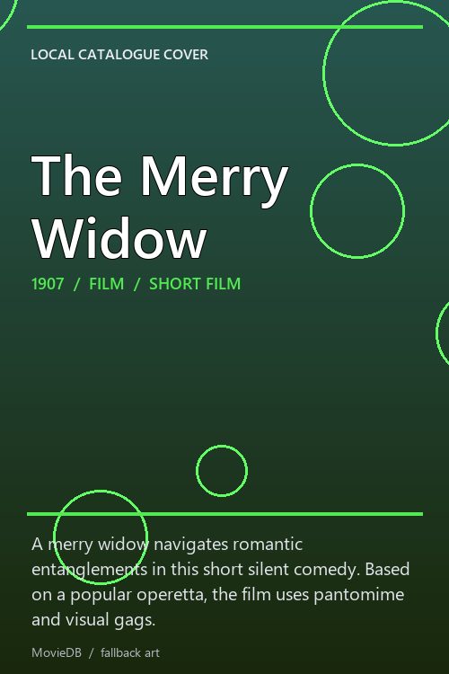 The Merry Widow poster