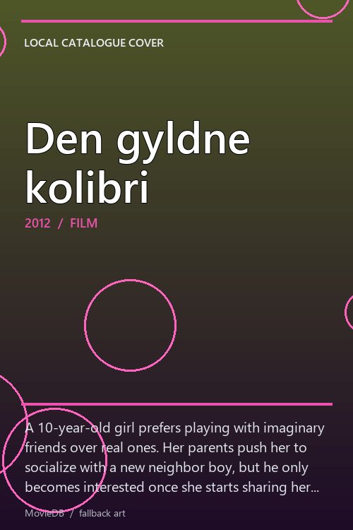 Den gyldne kolibri poster