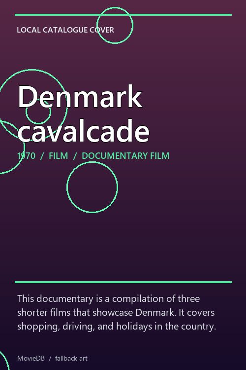 Denmark cavalcade poster