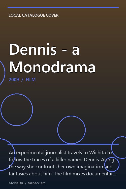 Dennis - a Monodrama poster
