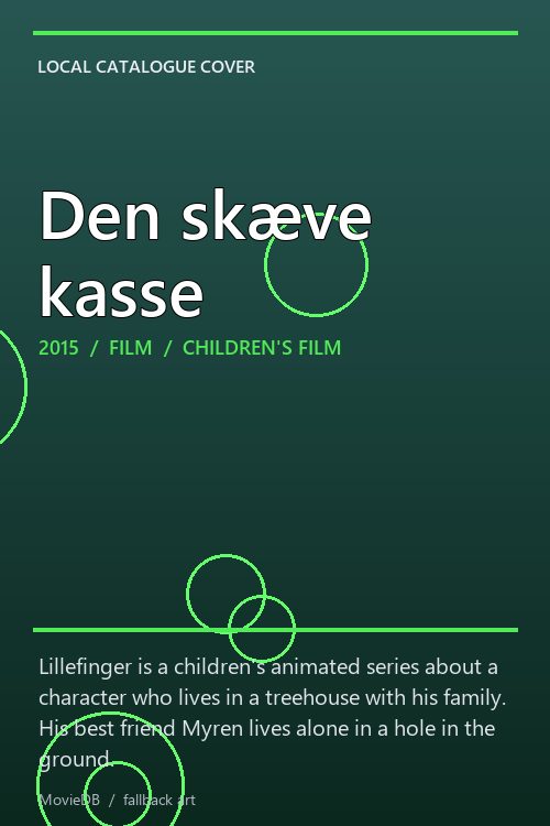 Den skæve kasse poster