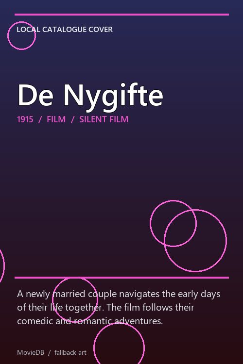 De Nygifte poster