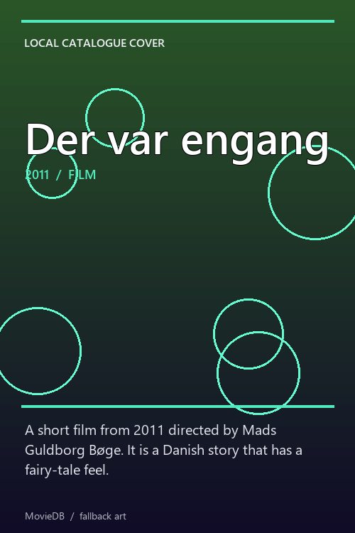 Der var engang poster