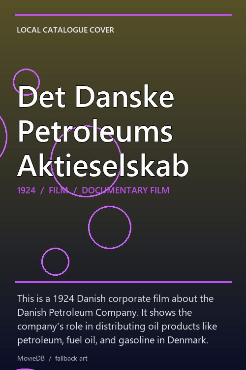 Det Danske Petroleums Aktieselskab poster
