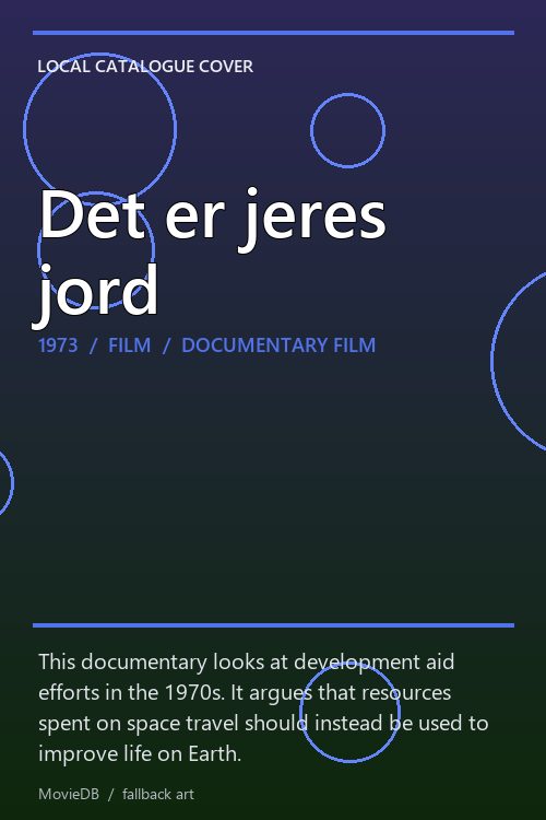 Det er jeres jord poster