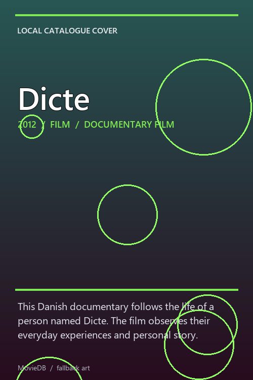 Dicte poster