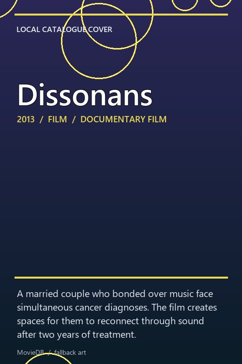 Dissonans poster