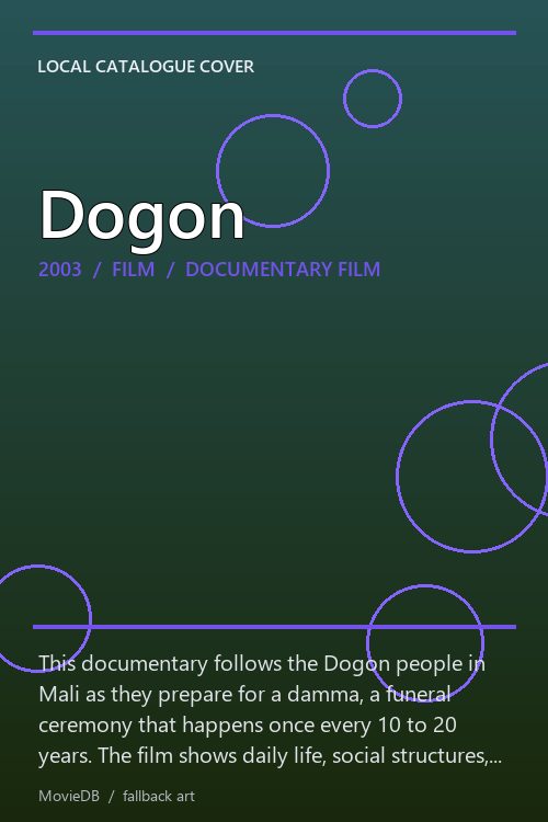 Dogon poster