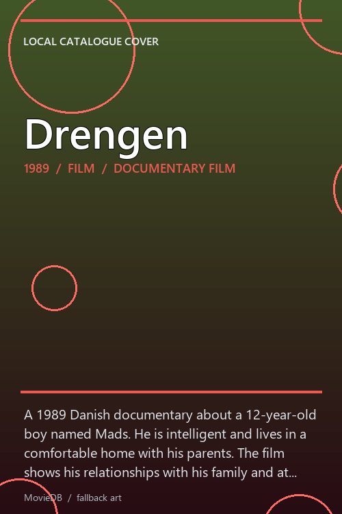 Drengen poster