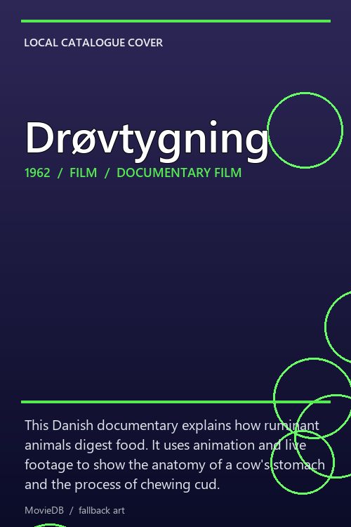Drøvtygning poster