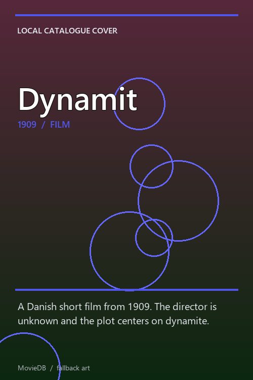 Dynamit poster