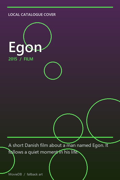 Egon poster