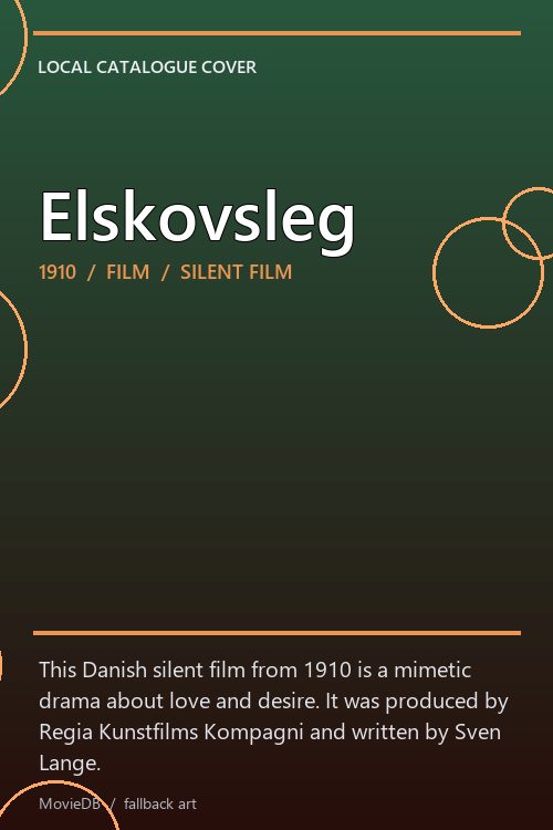 Elskovsleg poster