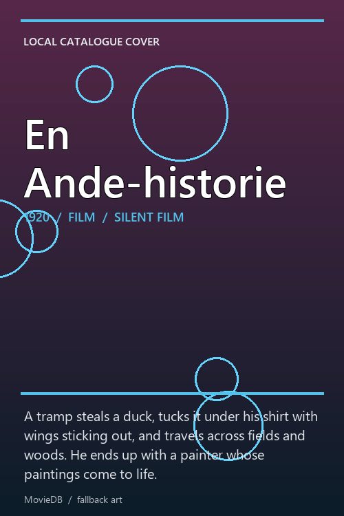 En Ande-historie poster