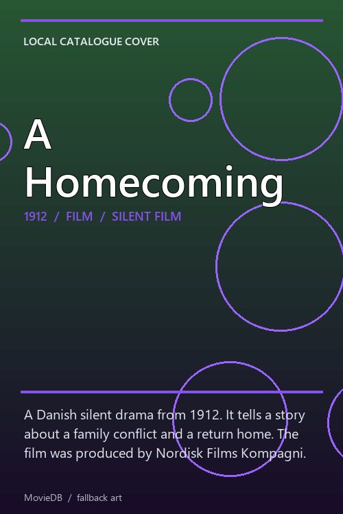 A Homecoming poster