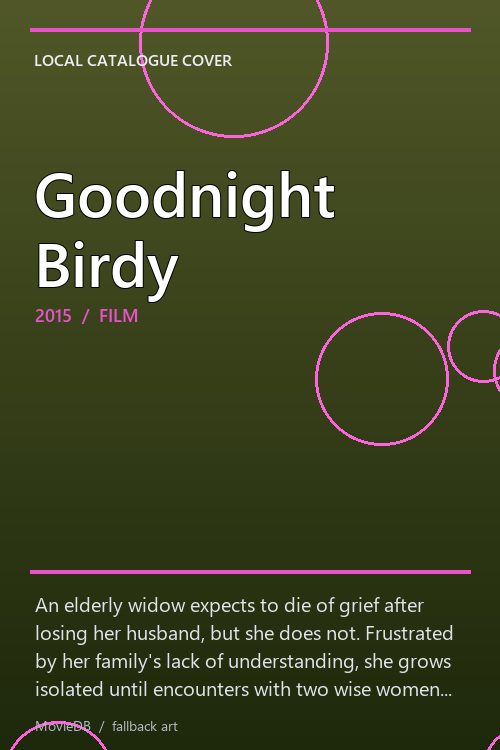 Goodnight Birdy poster