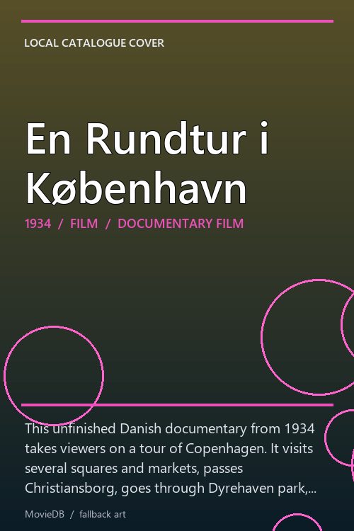 En Rundtur i København poster