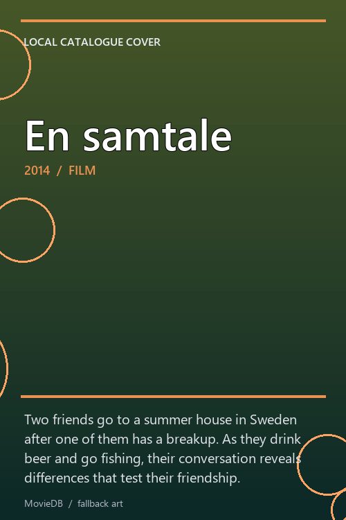 En samtale poster