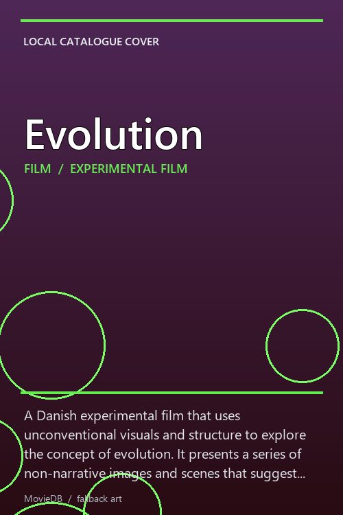 Evolution poster