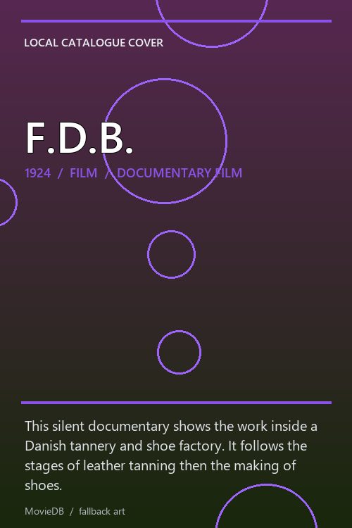 F.D.B. poster