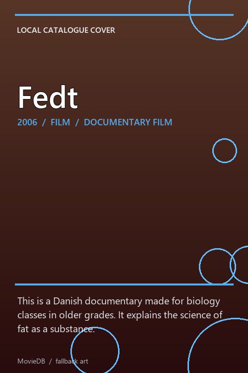 Fedt poster