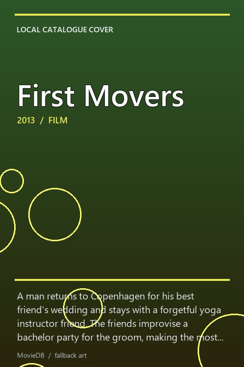 First Movers poster