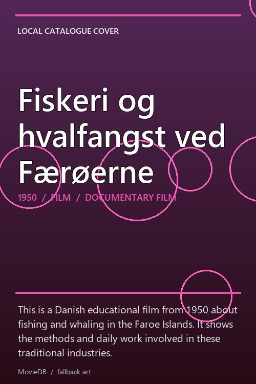 Fiskeri og hvalfangst ved Færøerne poster