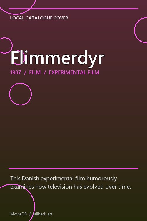 Flimmerdyr poster