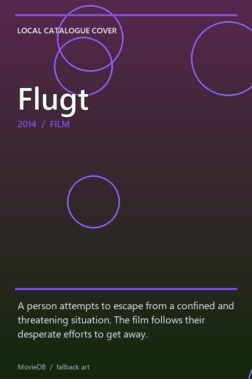 Flugt poster