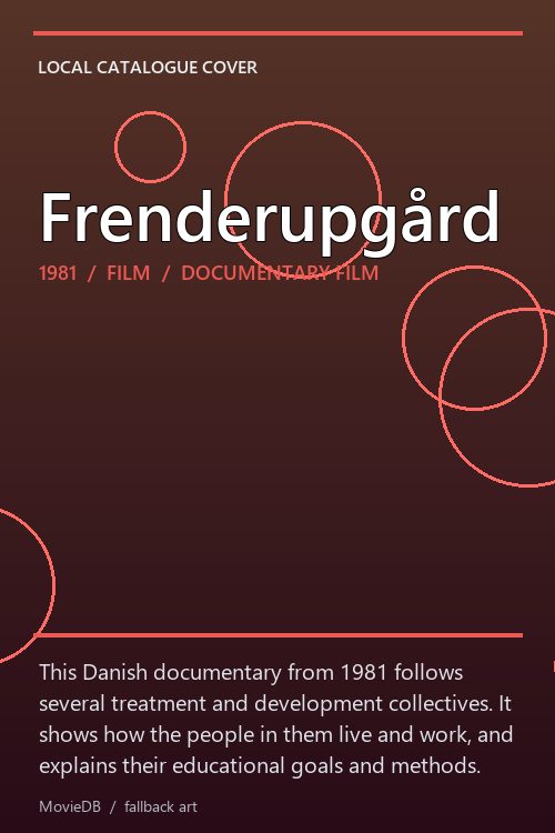 Frenderupgård poster