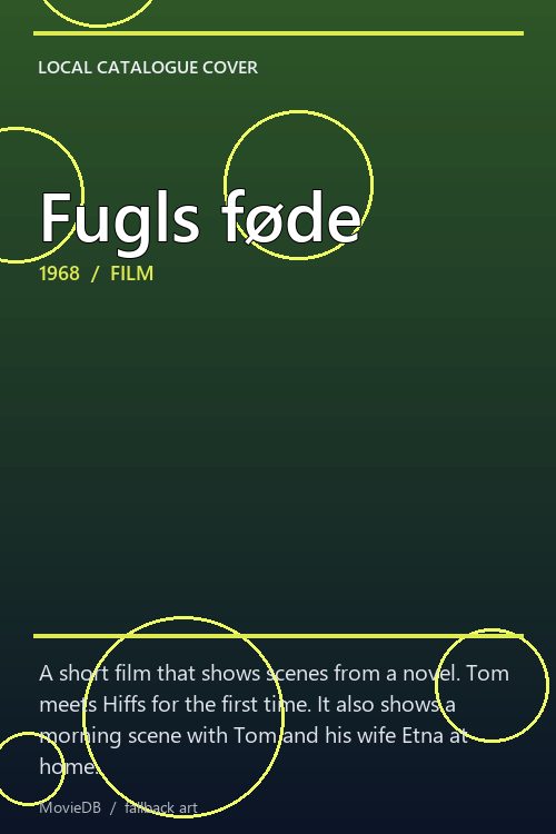 Fugls føde poster