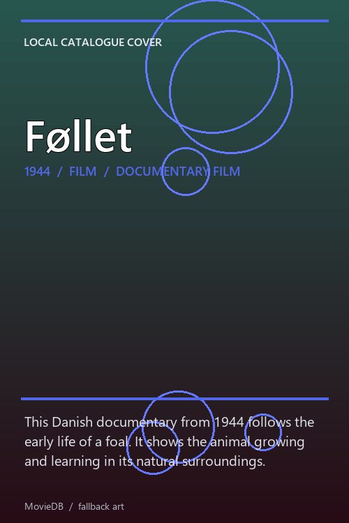 Føllet poster