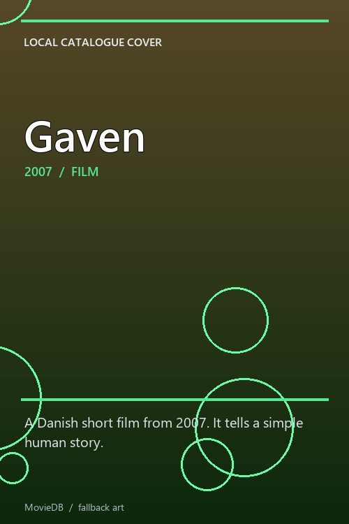 Gaven poster
