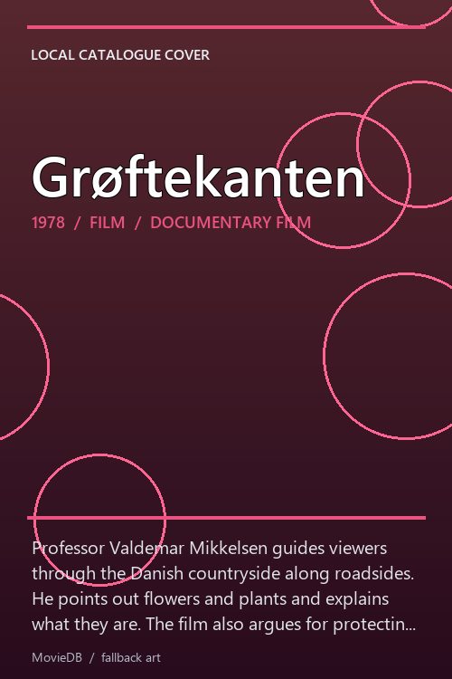 Grøftekanten poster