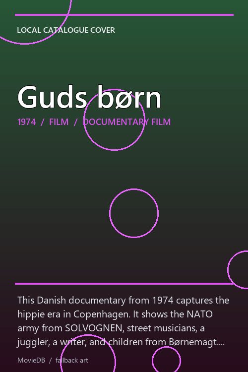 Guds børn poster