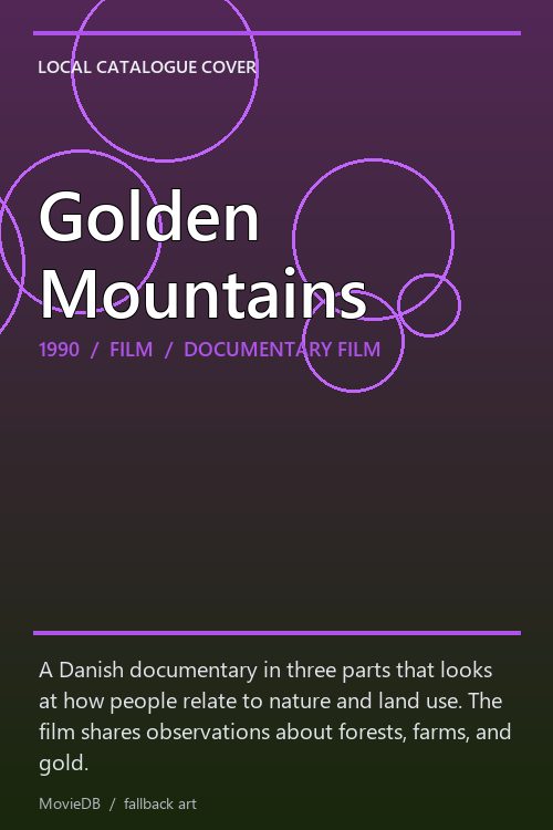 Golden Mountains poster