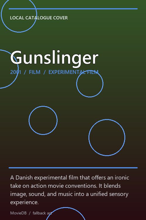 Gunslinger poster